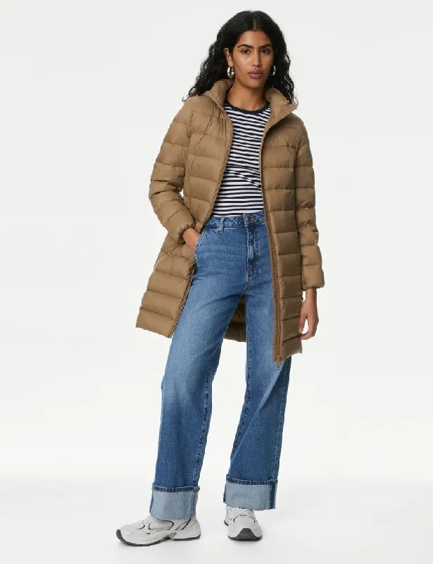 Feather & Down Padded Puffer Coat Off-the-Shoulder Jacket Double-Breasted Coat Single-Breasted Coat Feather & Down Padded Puffer Coat Off-the-Shoulder Jacket Double-Breasted Coat Single-Breasted Coat