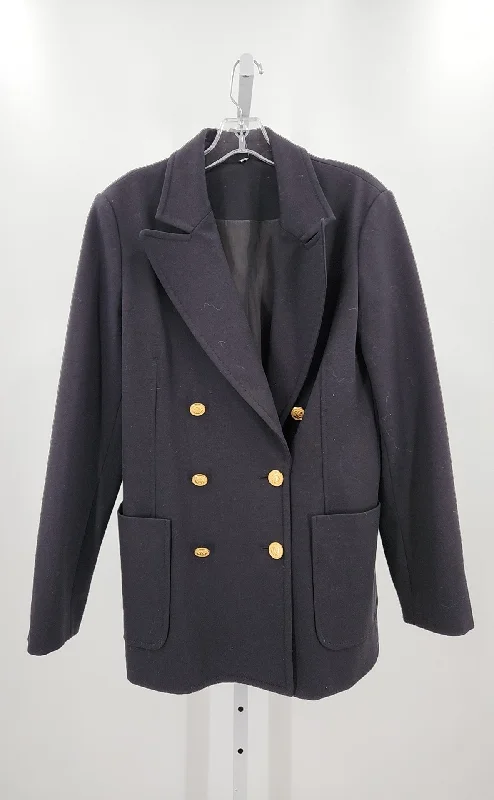 Margaret O'Leary Coats (Pre-owned) Solid Print Jacquard