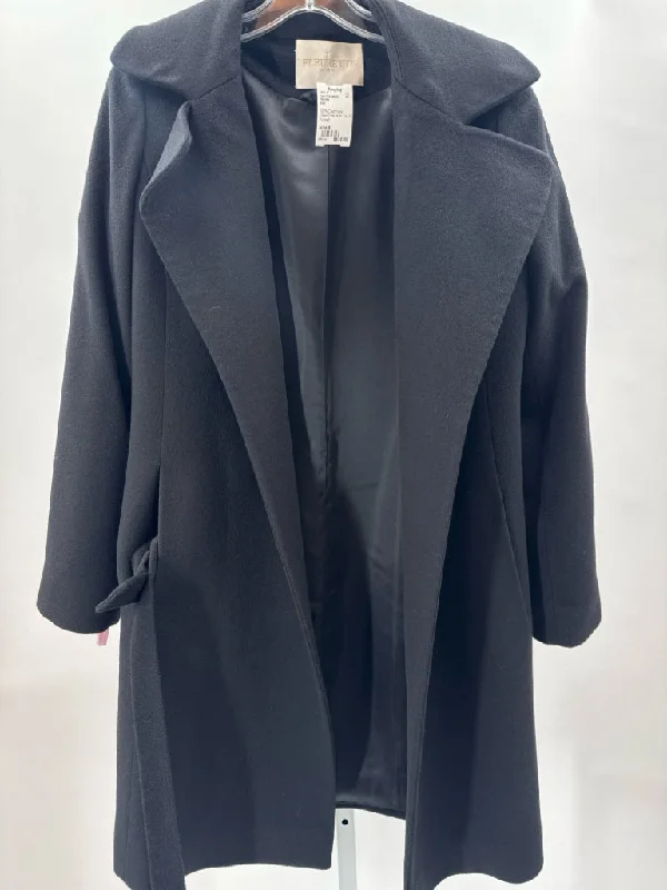 Fleurette Coats (Pre-owned) Front Pockets Side Pockets Patch Pockets