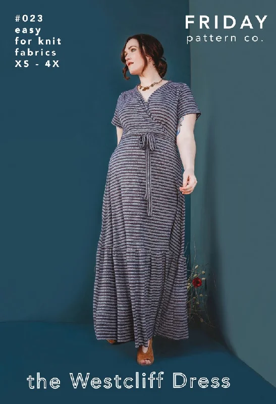 Friday Pattern Co., the Westcliff Dress sewing pattern