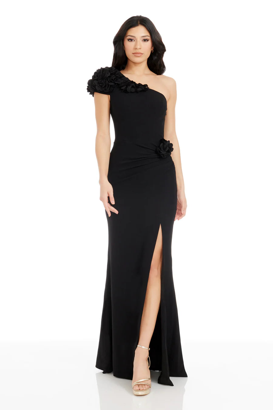 Aubrielle Dress Black - Dress The Population