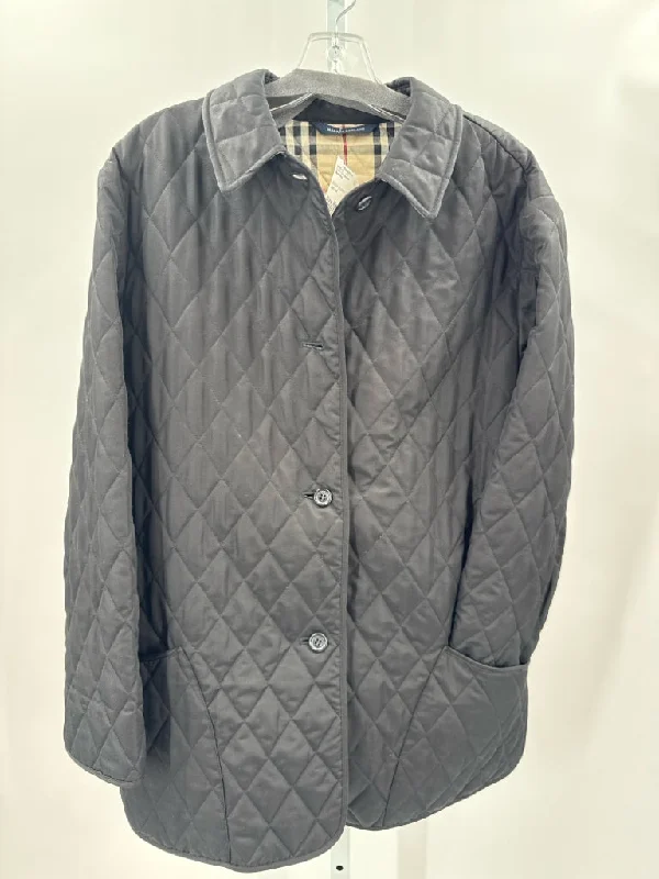 Burberry Coats (Pre-owned) Asymmetrical Diagonal princess