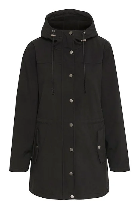Kaffe Talina Coat Cotton Linen Terry