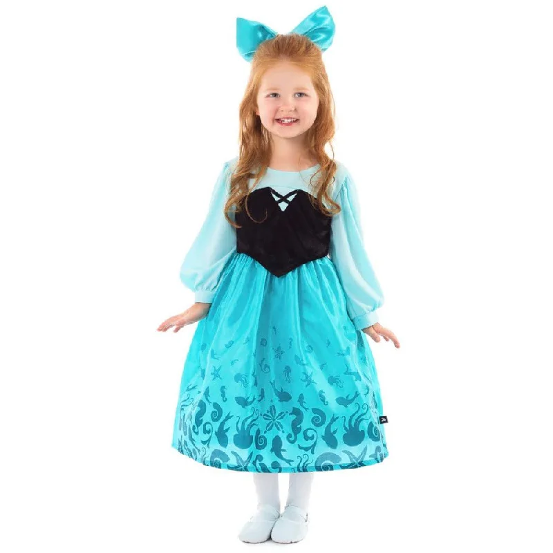 Mermaid Day Dress With Bow, Small