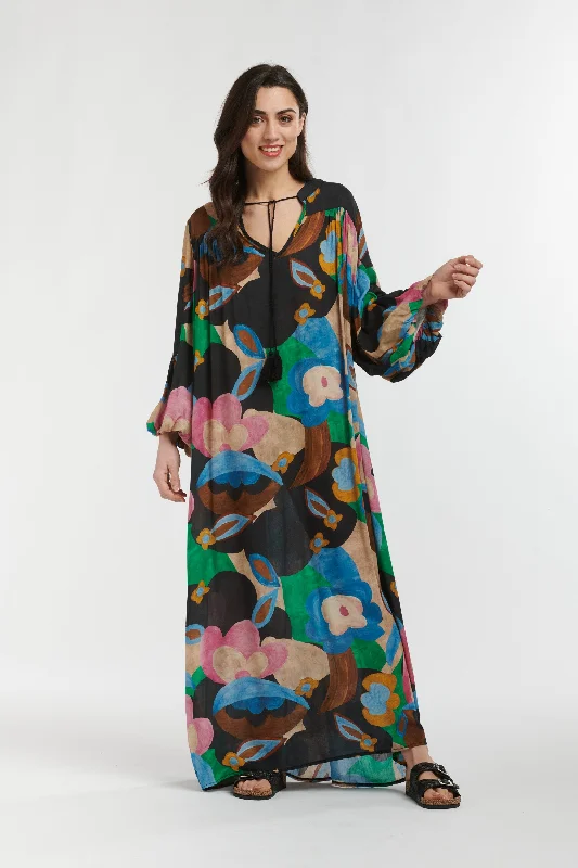 Billow Dress Floral Print