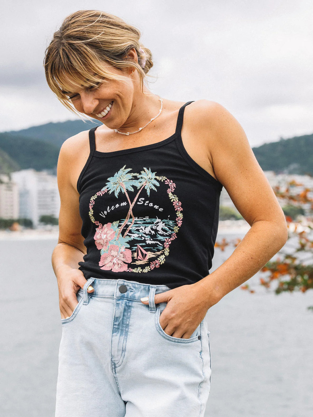 1991 Strappy Tank Top lace tank top