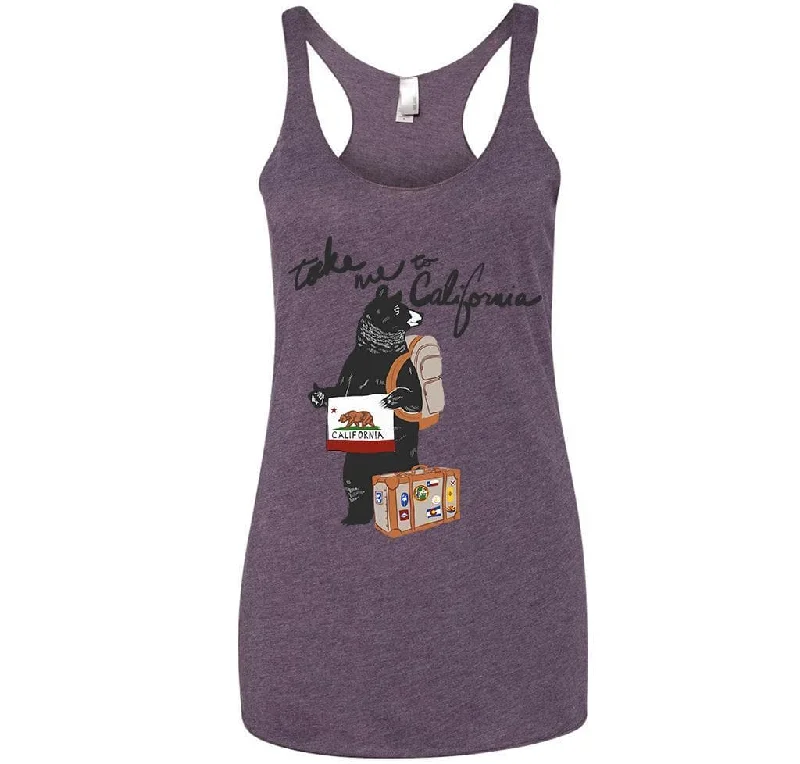 Hitchhiker Racerback Tank scoop neck tank