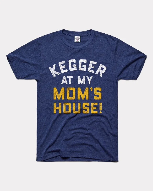 Kegger at My Mom's Vintage Navy T-Shirt Fleece Nylon Spandex