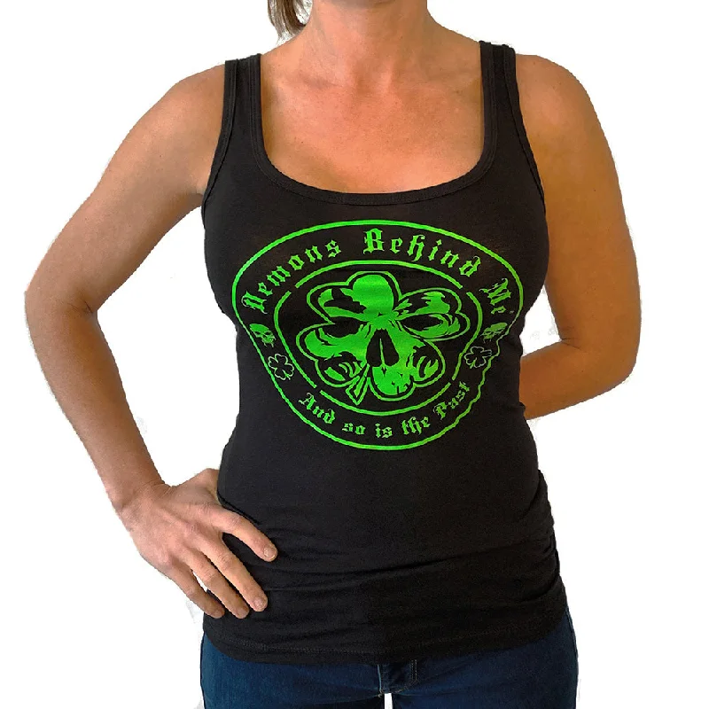 Women's Clover Tank Top v-neck tank top