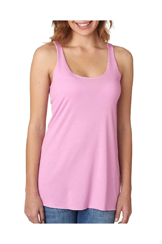 Next Level Womens Tank Top - Vintage Lilac - Closeout striped tank top