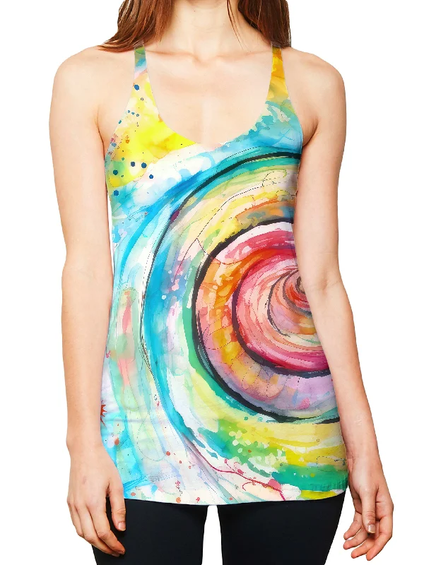Water Color Swirl Women's Tank boho tank top