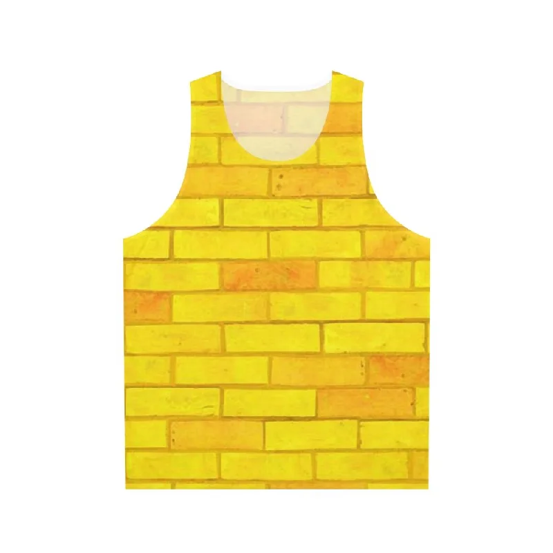 Unisex Yellow Brick Road Tank Top for Oz Fans bold tank top