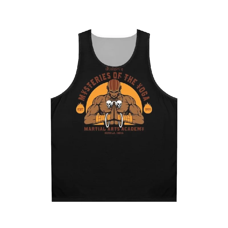 Yoga & Martial Arts Unisex Workout Tank Top coral tank top