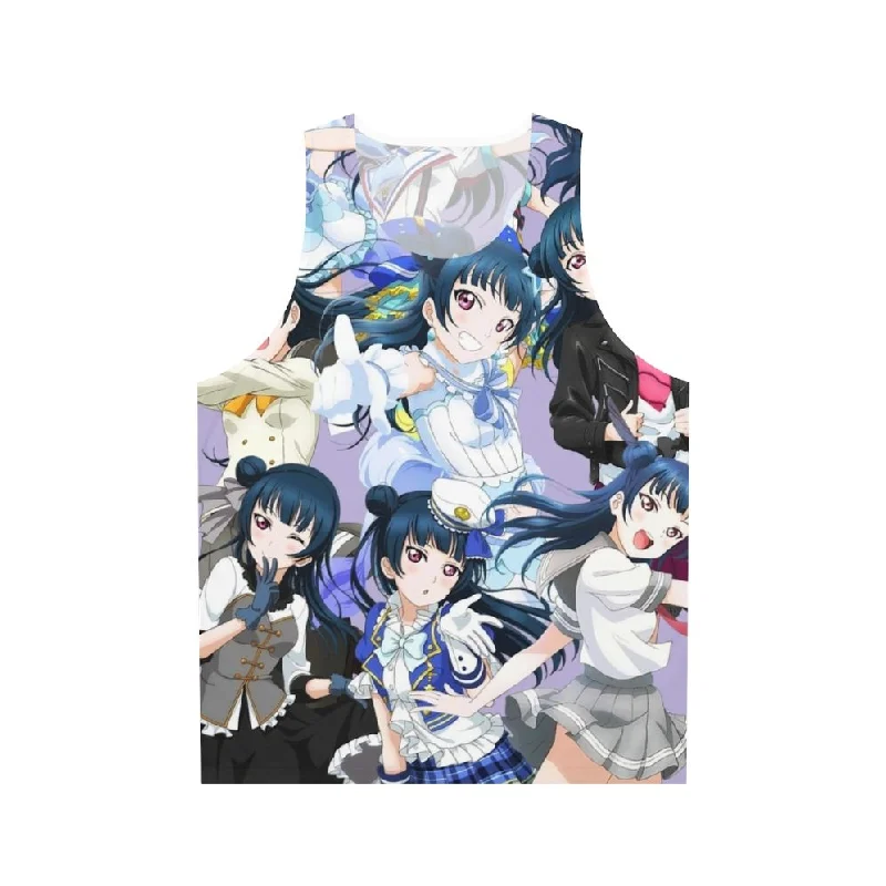 Yohane Everywhere Unisex Love Live Sunshine Tank Top stylish tank top