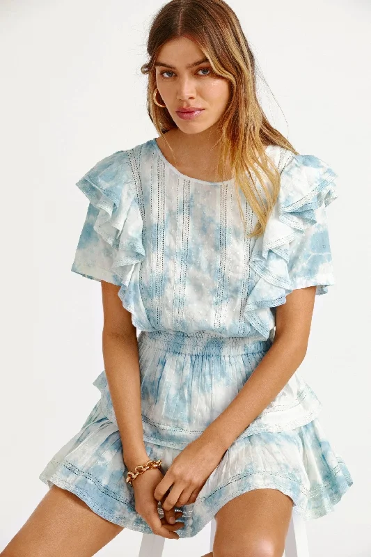 Zjkrl - 2023 Summer Short Sleeve Natasha Mini Dress Women Ruffled A-line Dress Tunics Timeless classic Zjkrl - 2023 Summer Short Sleeve Natasha Mini Dress Women Ruffled A-line Dress Tunics Timeless classic
