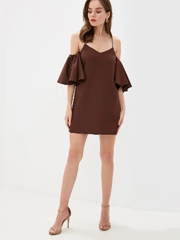 Zjkrl - Fashion Sling Summer Dress Sexy Flounced Edge Backless Mini Party Dress Spaghetti Strap Solid Color 2023 New Arrivals Tunics Denim casual Zjkrl - Fashion Sling Summer Dress Sexy Flounced Edge Backless Mini Party Dress Spaghetti Strap Solid Color 2023 New Arrivals Tunics Denim casual