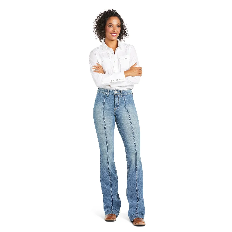 10036100 Ariat Women's Slim Trouser Rylee Regular Trousers sophisticated sleek