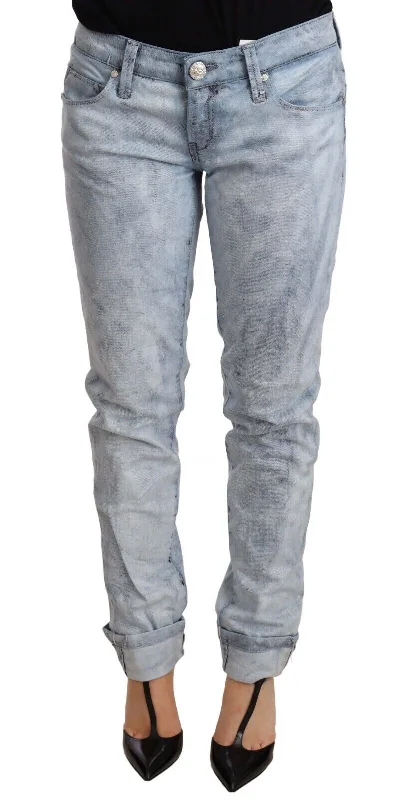 Acht  Washed Cotton Folded Hem  Women's Trouser Trousers Capri Summer