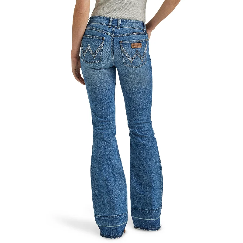 Wrangler Women's Brianna Retro Trouser Trousers Corduroy Warm