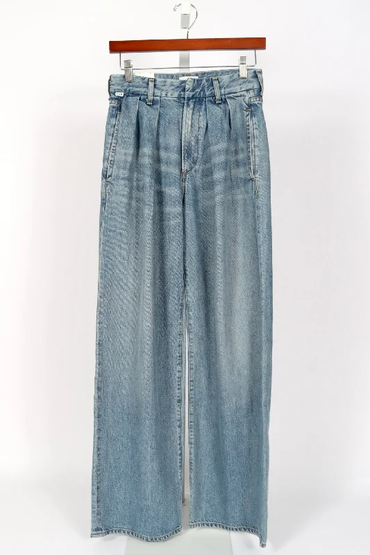 Petra Pleated Trouser - Nensi Trousers sophisticated sleek