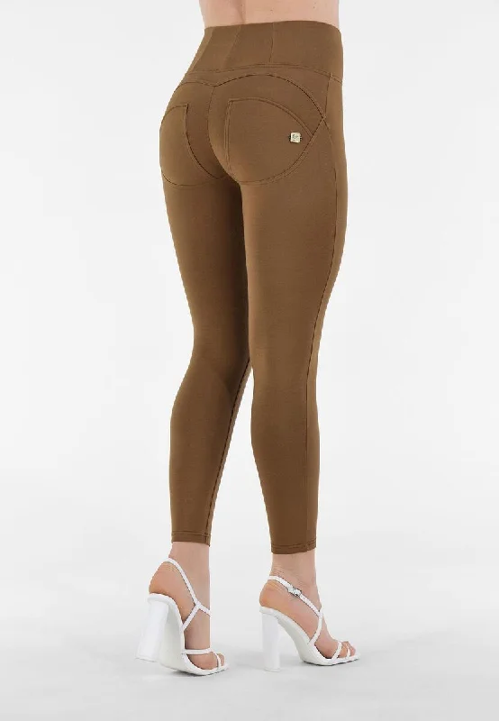 Freddy Wrap Up Super Skinny Trouser Brown Trousers Custom Made