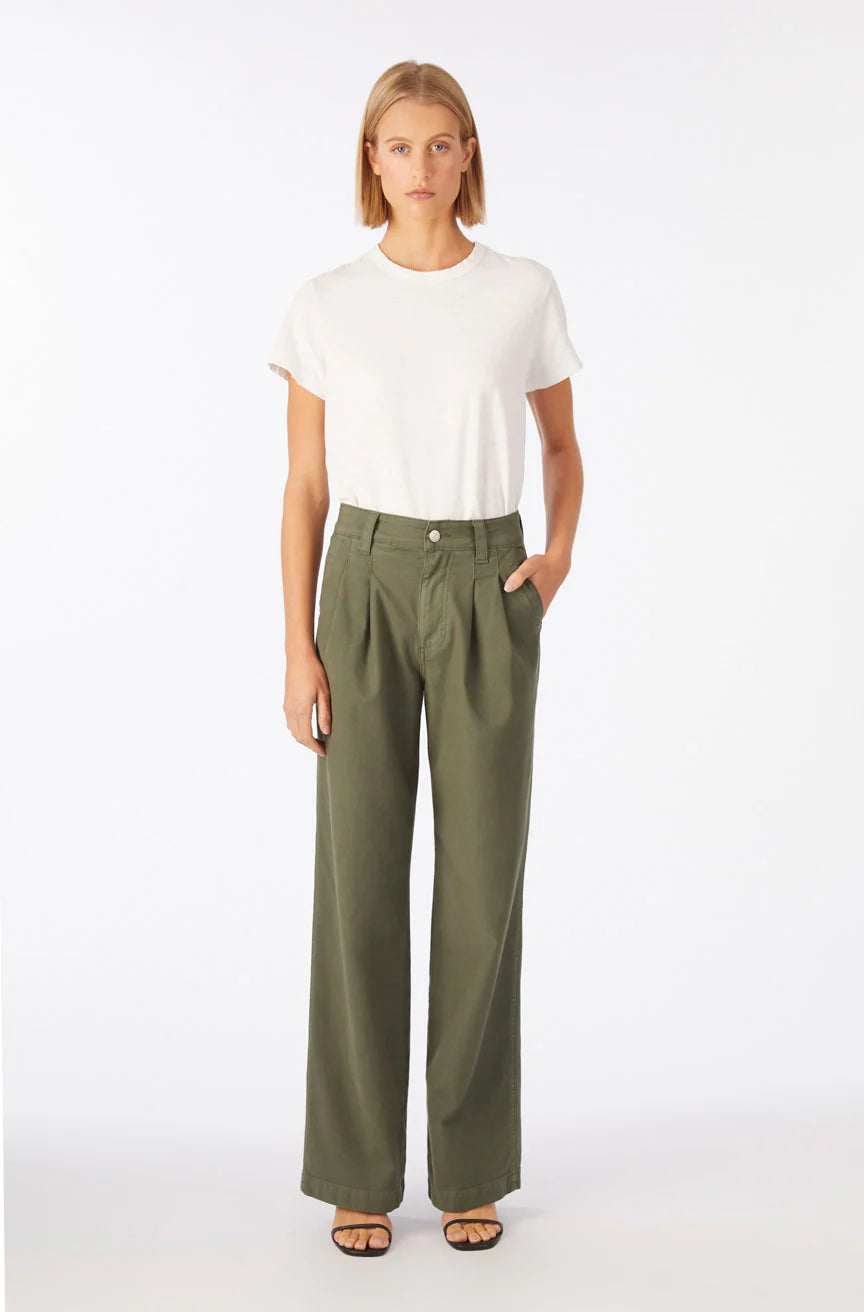 Matilda Trouser - Kelp Trousers Brand Named