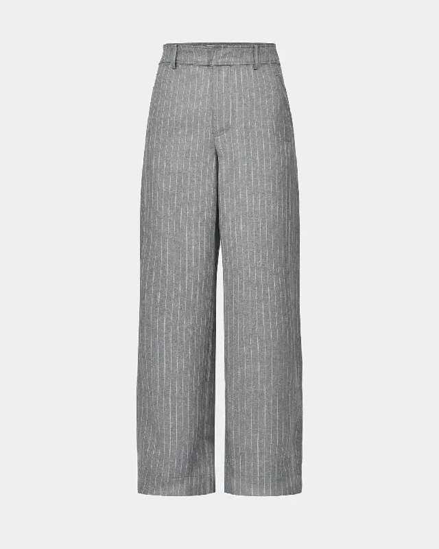 ELIRASW TROUSERS - Grey Trousers stylish elegant