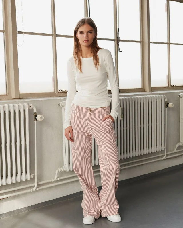 GITTESW TROUSERS - Red Trousers Timeless Classic