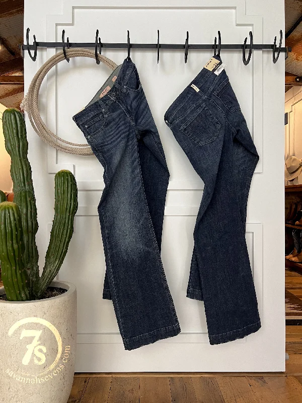 The Rhett Perfect Rise Trouser Jean Trousers Yoga Stretchy
