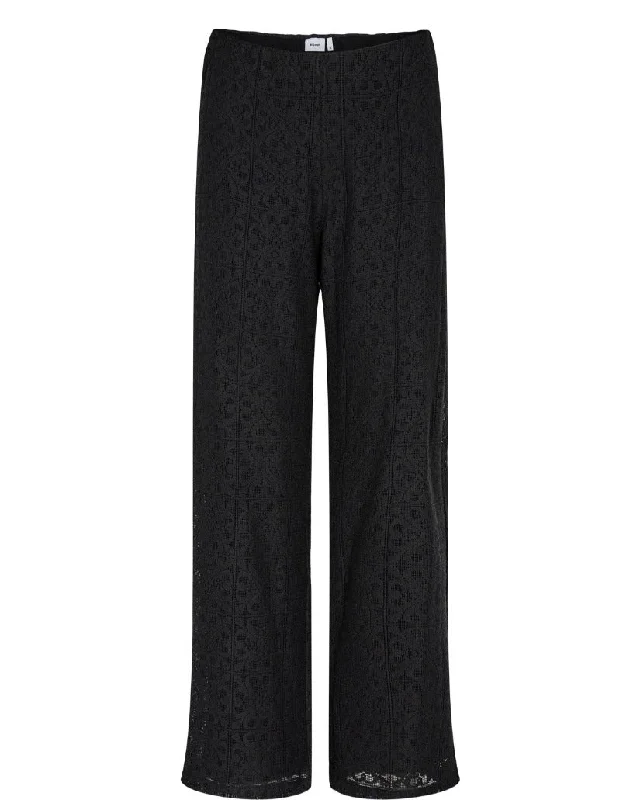 Viol Lace Trousers Caviar Trousers practical easy-care