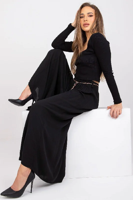 Women trousers model 196768 Och Bella Trousers Corduroy Warm