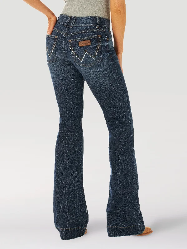 Women's Wrangler Shelby Trouser Jean #112317172 Trousers Fall Fleece