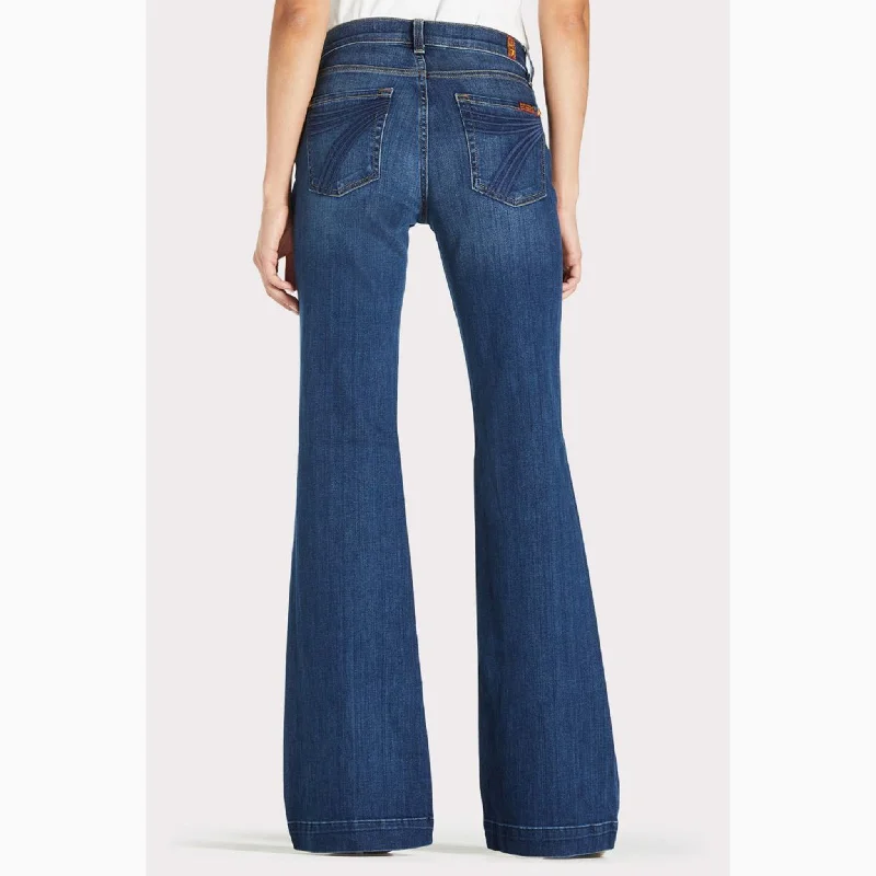 7 For All Mankind Women's MR1 Dojo Trouser Jean Trousers Cargo Utility