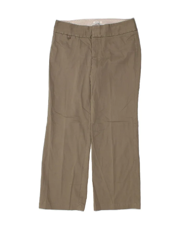 DOCKERS Womens Curvy Straight Casual Trousers US 8 Medium W32 L30 Grey Trousers luxurious high-end