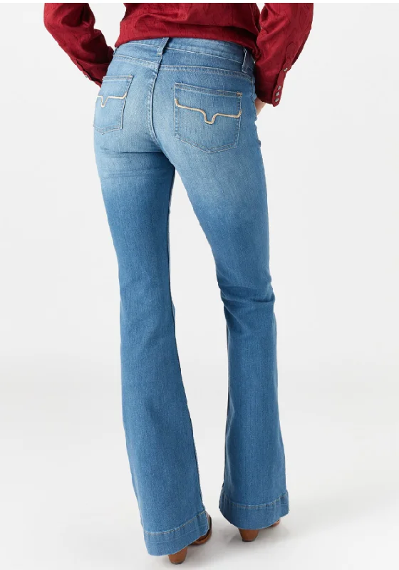 Kimes Ranch Lola Soho Light Wash Trouser Jean Trousers Sale Discount