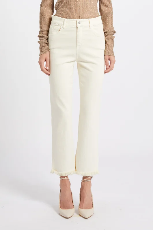 Ovest Trouser Trousers Silk Elegant