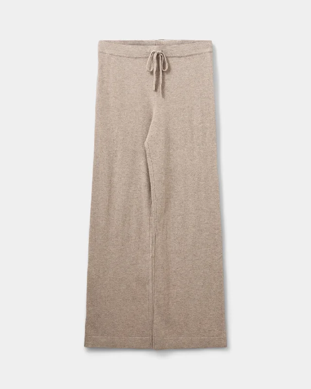 VELOSW TROUSERS - Brown melange Trousers Business Professional