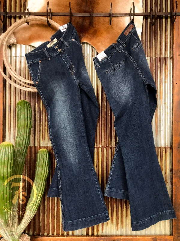 The Talynn High Rise Slim Trouser Jean Trousers cozy soft