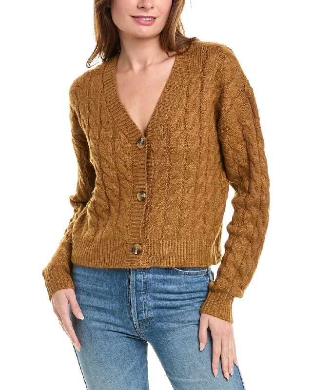 Aiden Cardigan Mesh Cardigan Canvas Denim