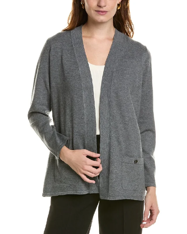 Anne Klein Malibu Cardigan Open Front Closed Front Wrap Front