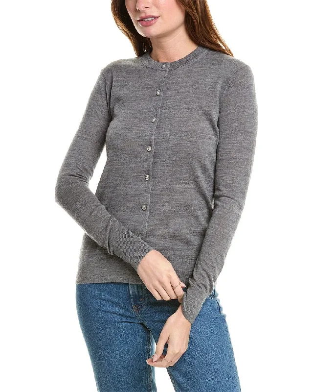 Brooks Brothers Wool Cardigan Spandex Rayon Corduroy