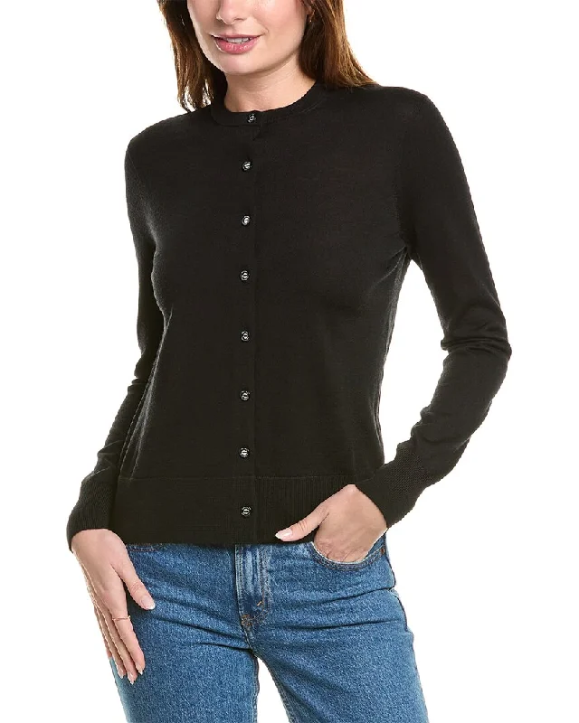 Brooks Brothers Wool Cardigan Welt Pockets Slit Pockets Flap Pockets