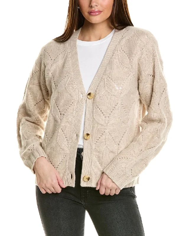 Collaboration Mercedes Tulip Cable Cashmere Cardigan Long Cardigan Short Cardigan Medium Cardigan Collaboration Mercedes Tulip Cable Cashmere Cardigan Long Cardigan Short Cardigan Medium Cardigan