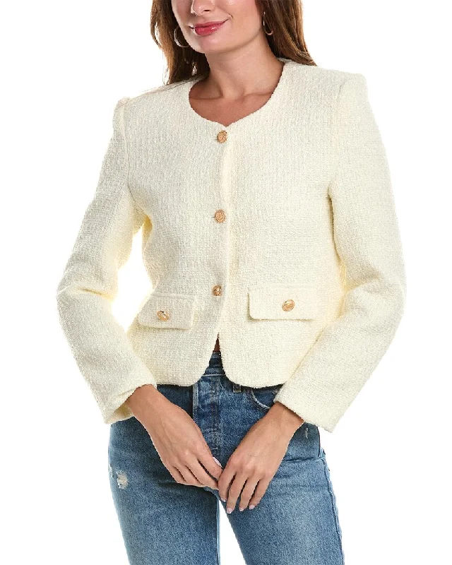 Femme Society Cardigan Chenille Blend Fleece Blend Nylon Blend