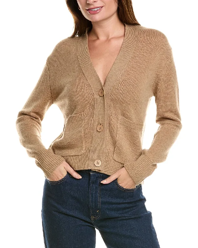 Forte Cashmere Pocket V-Neck Wool & Cashmere-Blend Cardigan Wool Fabric Cashmere Fabric Tweed Fabric Forte Cashmere Pocket V-Neck Wool & Cashmere-Blend Cardigan Wool Fabric Cashmere Fabric Tweed Fabric