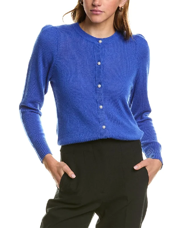 Hannah Rose Cashmere Cardigan Modern Contemporary chic