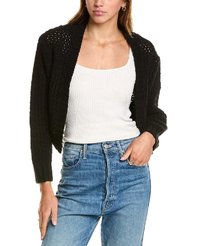 John Elliott Foam Boucle Knit Cropped Cardigan Hooded Cardigan Collared Cardigan Shawl Collar John Elliott Foam Boucle Knit Cropped Cardigan Hooded Cardigan Collared Cardigan Shawl Collar