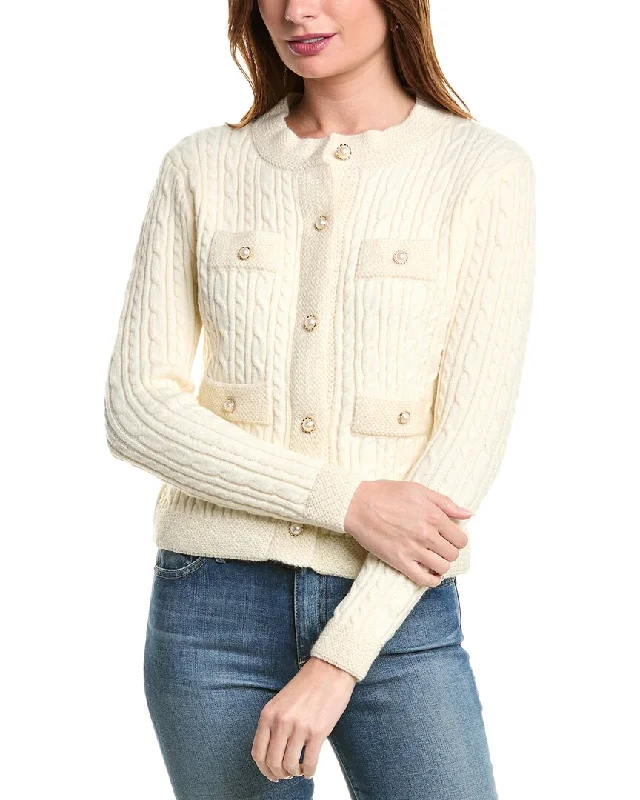 Rain + Rose Cardigan Stretchy Elastic Breathable
