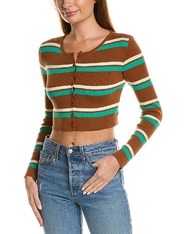 REVERIEE Cardigan Elegant Classic Vintage