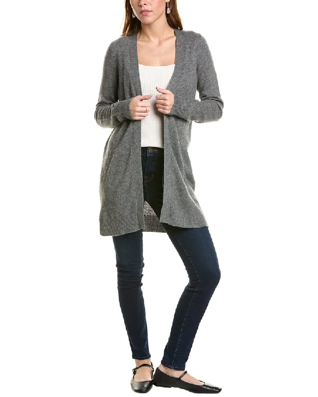 sofiacashmere Cashmere Cardigan Stylish Fashionable Trendy